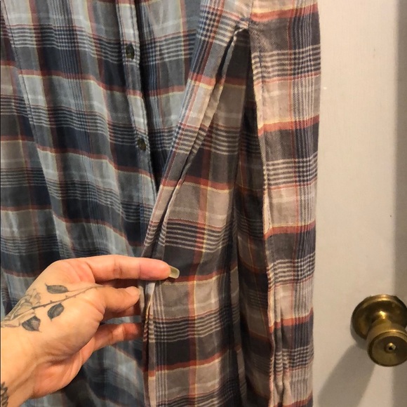 🌵 FOREVER 21/ Sleeveless Plaid Tunic Top 🌵 - Picture 8 of 8